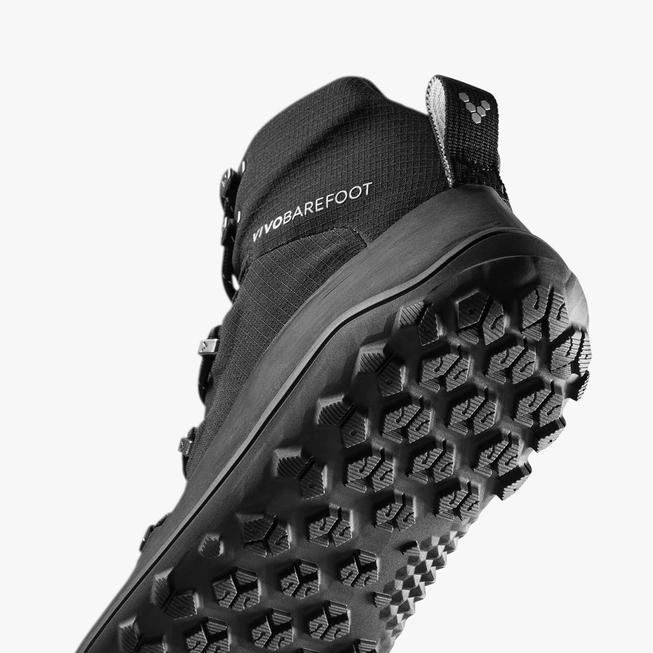 Vivobarefoot Womens Tracker Textile, Obsidian