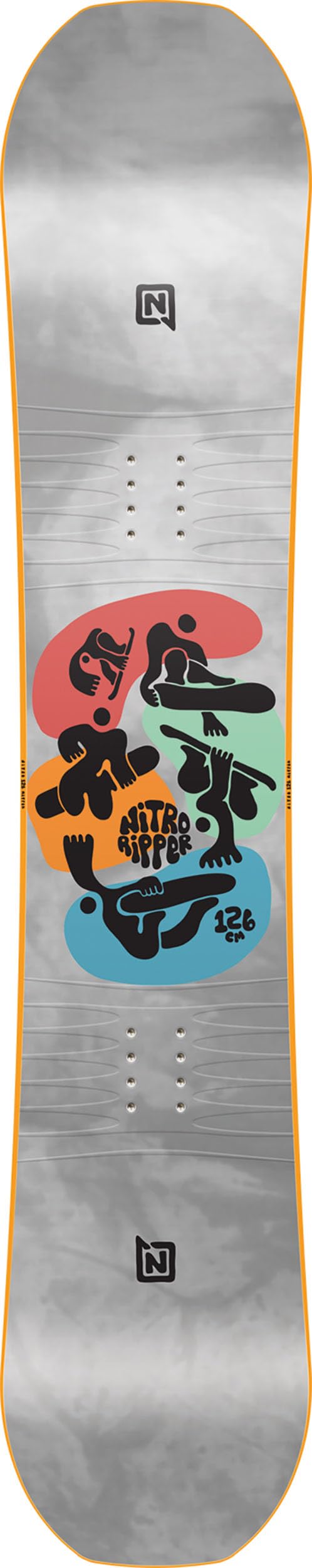 Nitro Ripper Kids Snowboard – Youth All-Mountain Freestyle Board for Beginners