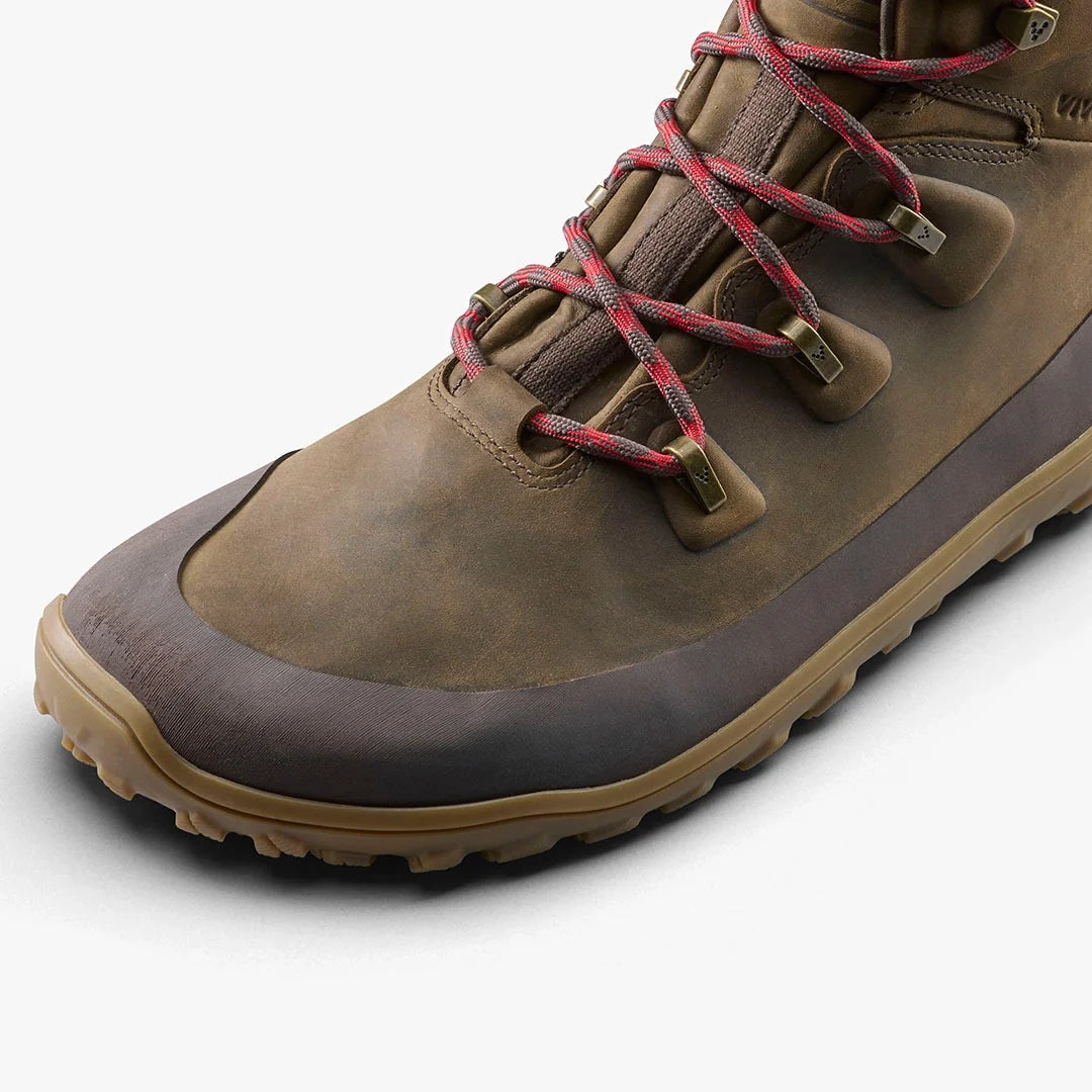 Vivobarefoot Mens Tracker Leather, Bracken