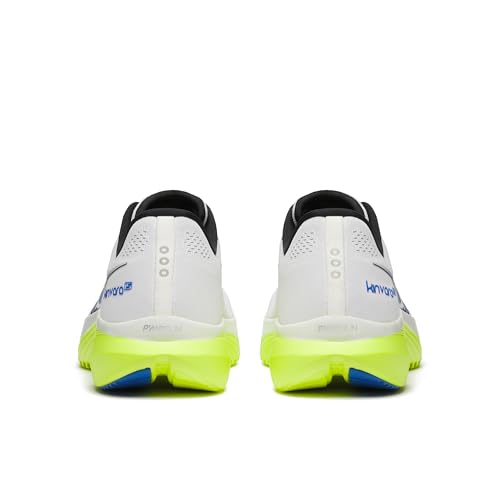 Saucony Men's Kinvara 15 Sneaker, White/Citron