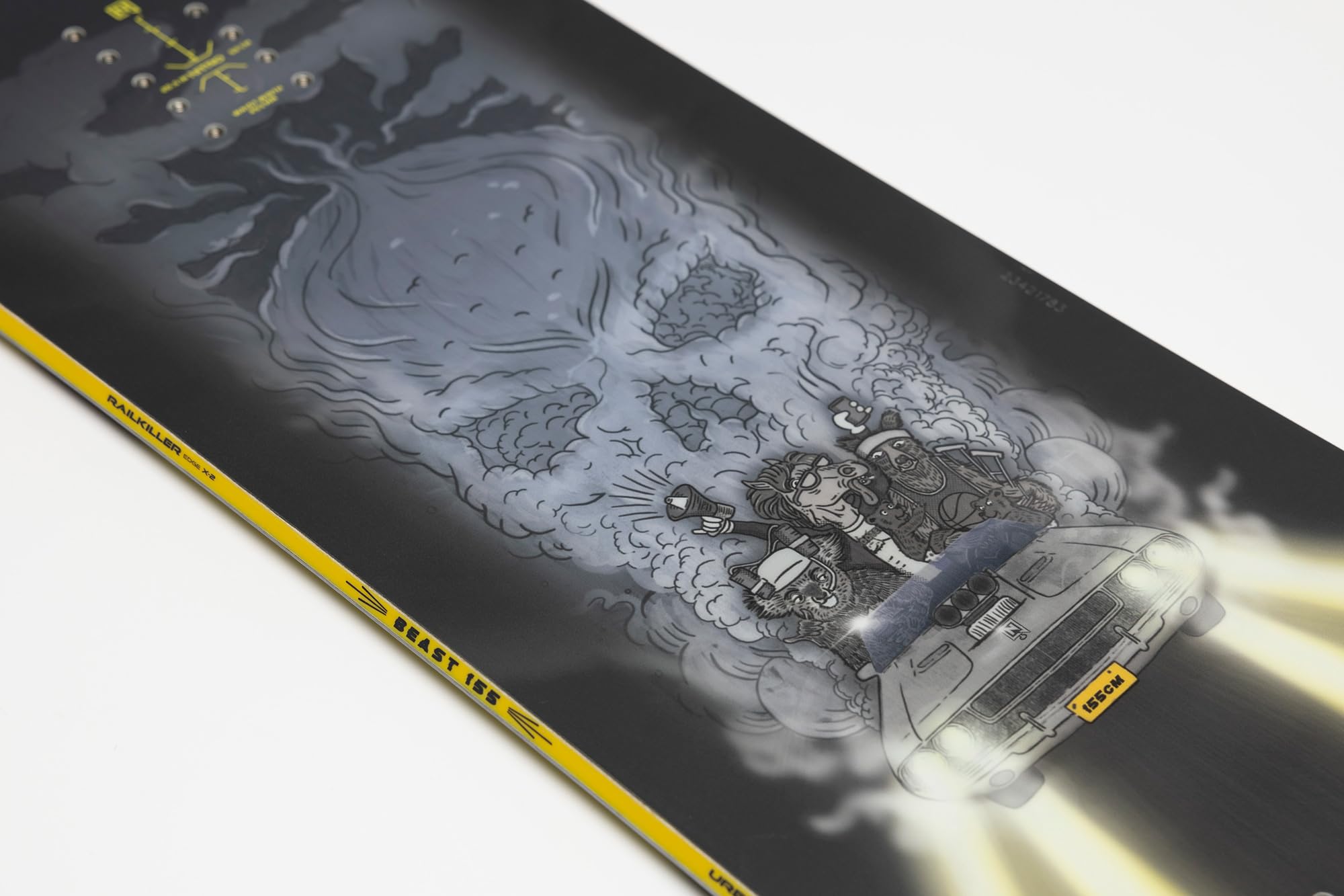 Nitro Men's Snowboards Beast '25 Highend Premium Twin Camber Freestyle Boards