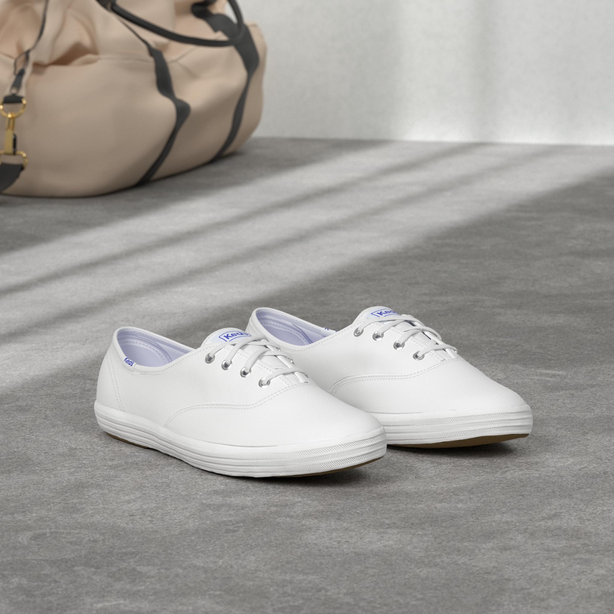 Keds Women's Champion Leather Lace Up Sneaker