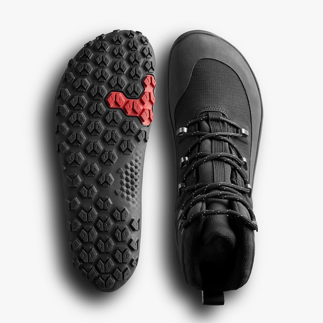 Vivobarefoot Mens Tracker Textile, Obsidian