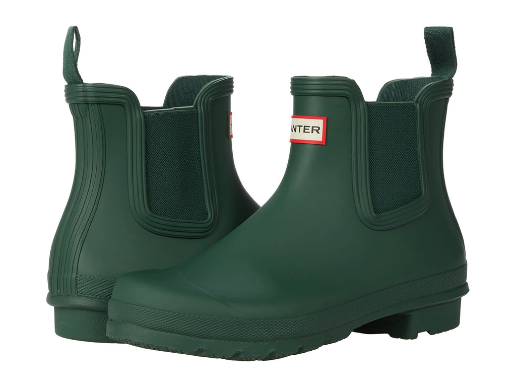 Hunter Women's Chelsea Rain Boot, Green