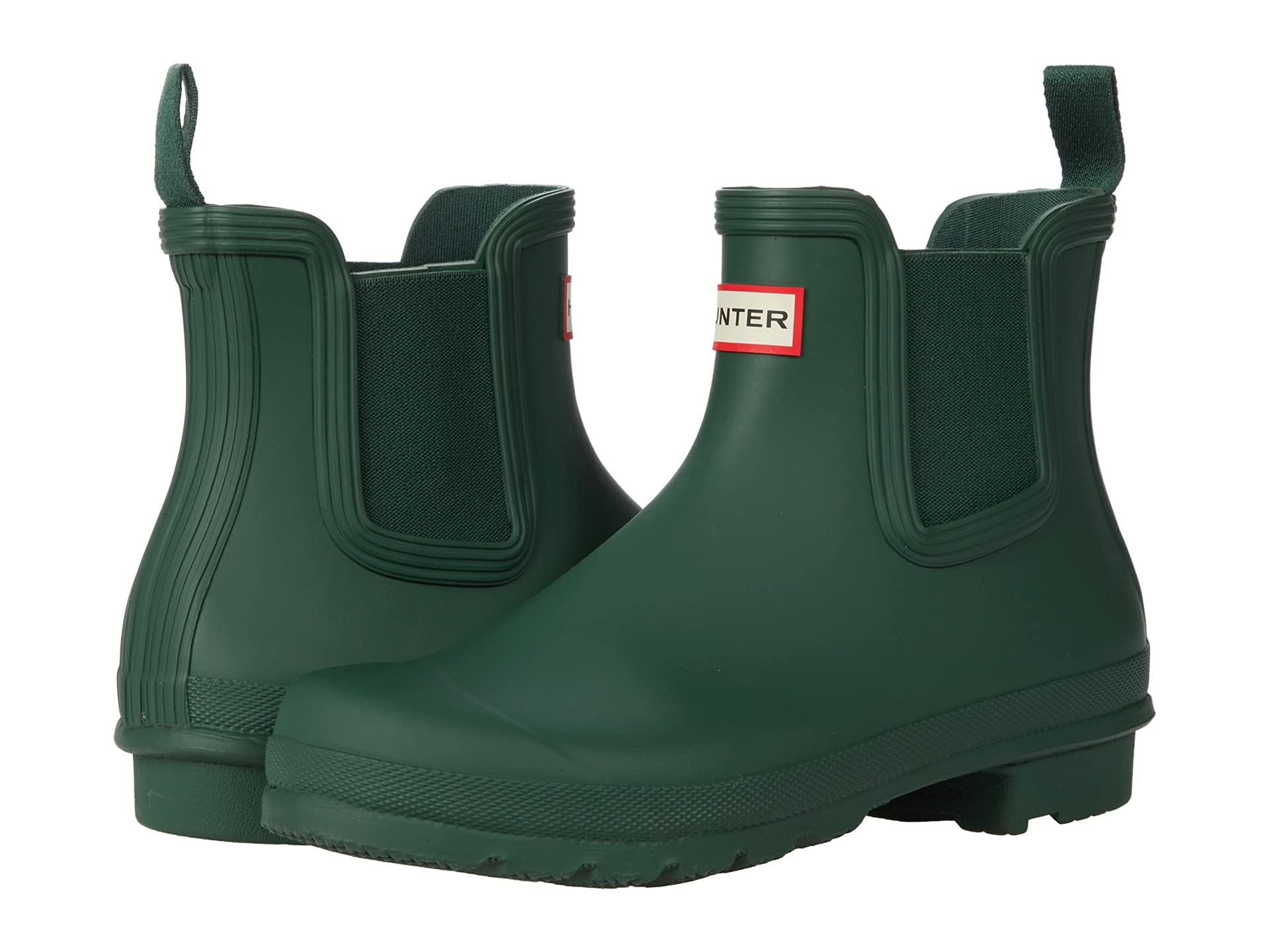 Hunter Women's Chelsea Rain Boot, Green