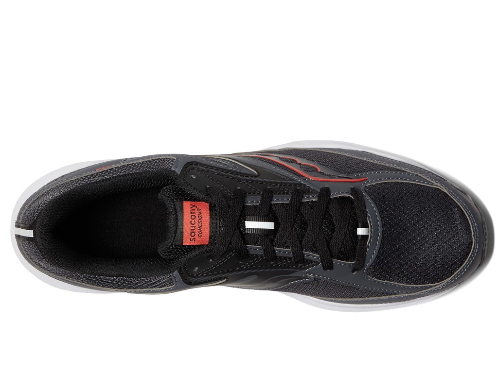 Saucony Men's Cohesion 17, Shadow/Black