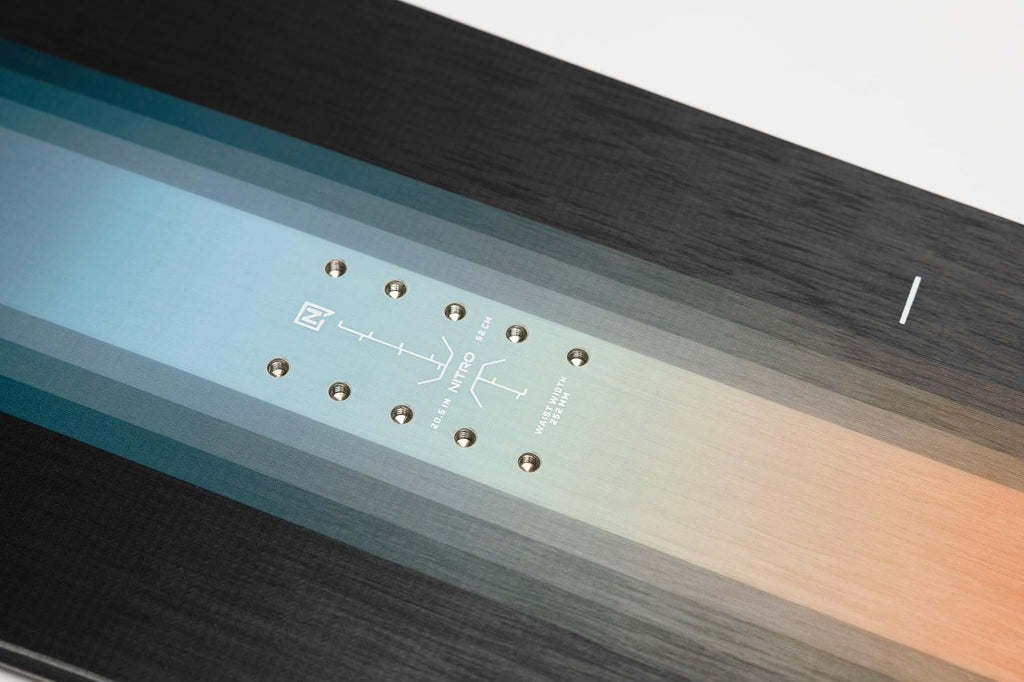 Nitro Snowboards Men's Team Board '25, Freestyle/Freerideboard, Directional Twin, True Camber, All-Terrain