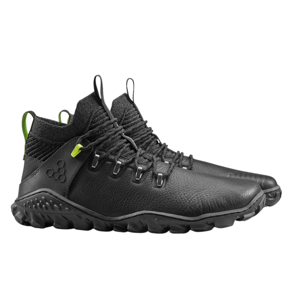 Vivobarefoot Magna Forest ESC, Mens Leather And Wool Hiking Trainers With Barefoot Sole