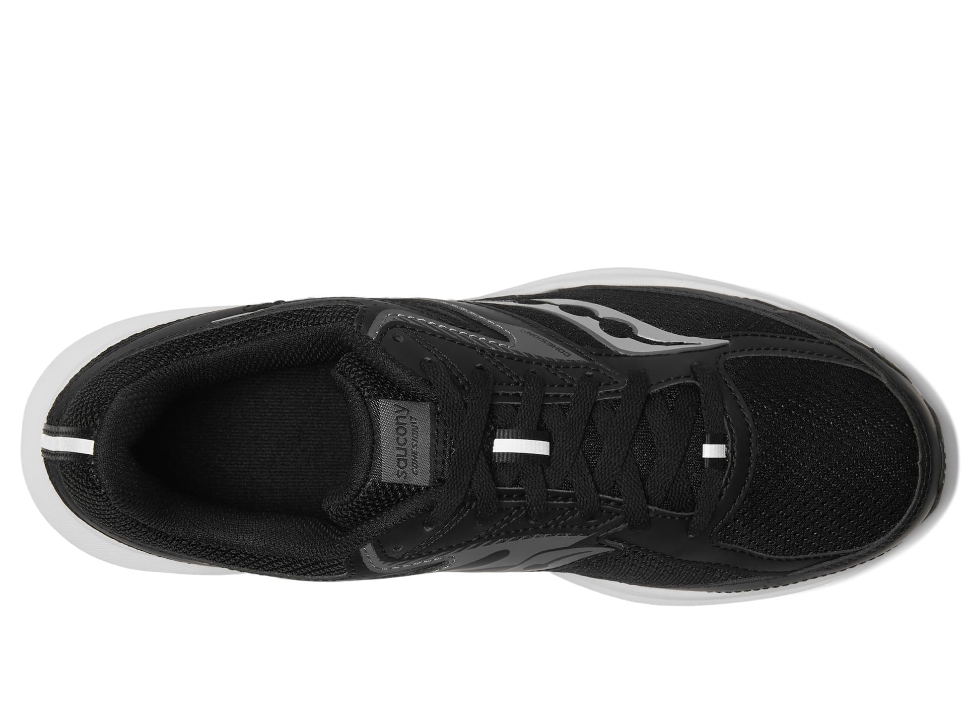 Saucony Men's Cohesion 17, Black/White