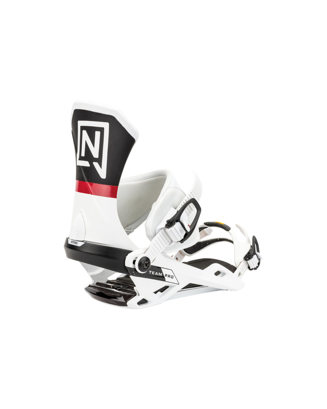 Nitro Plastic Team Pro '24 Snowboard Binding, White