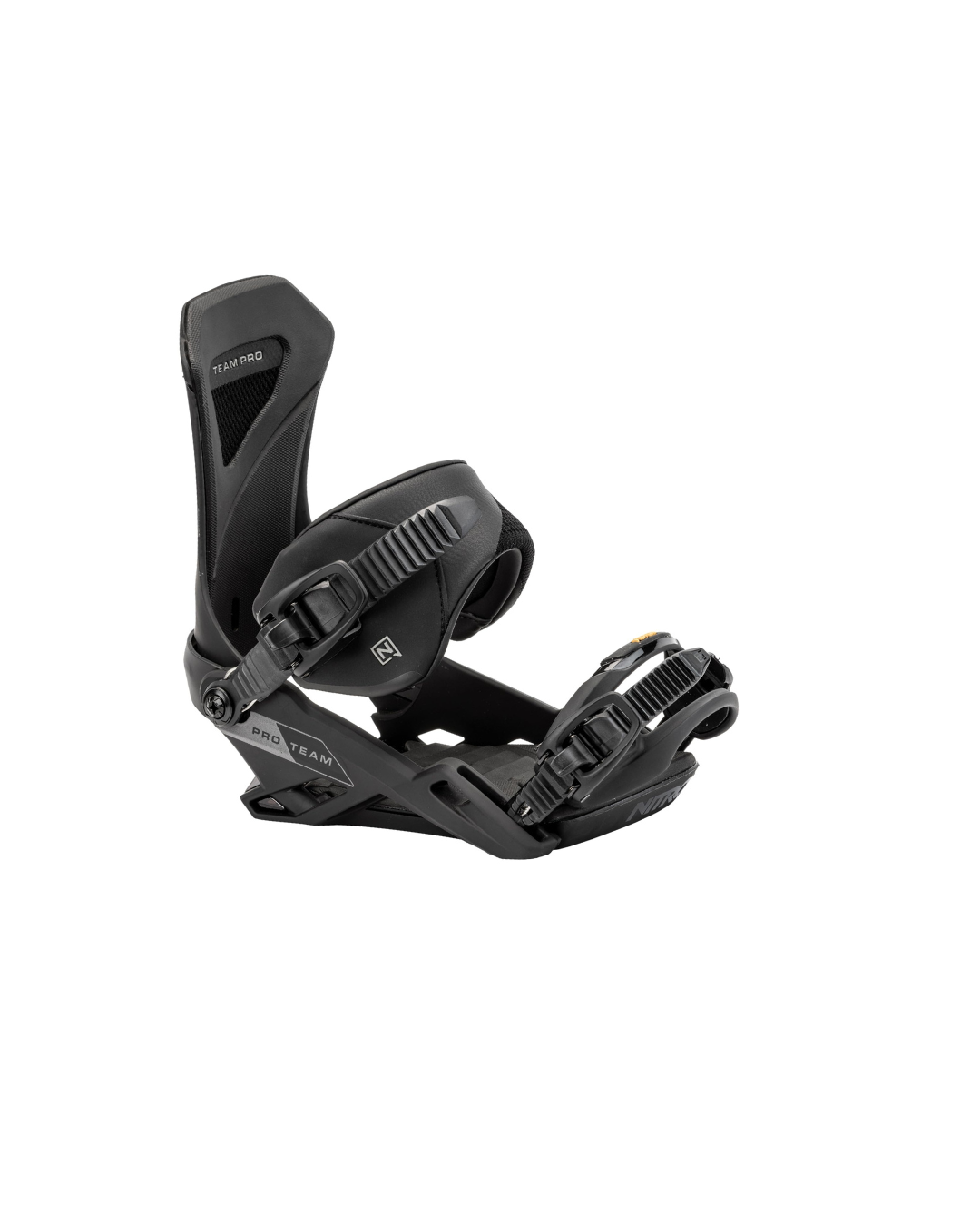 Nitro Team Pro Men's Snowboard Bindings, Ultra Black 25