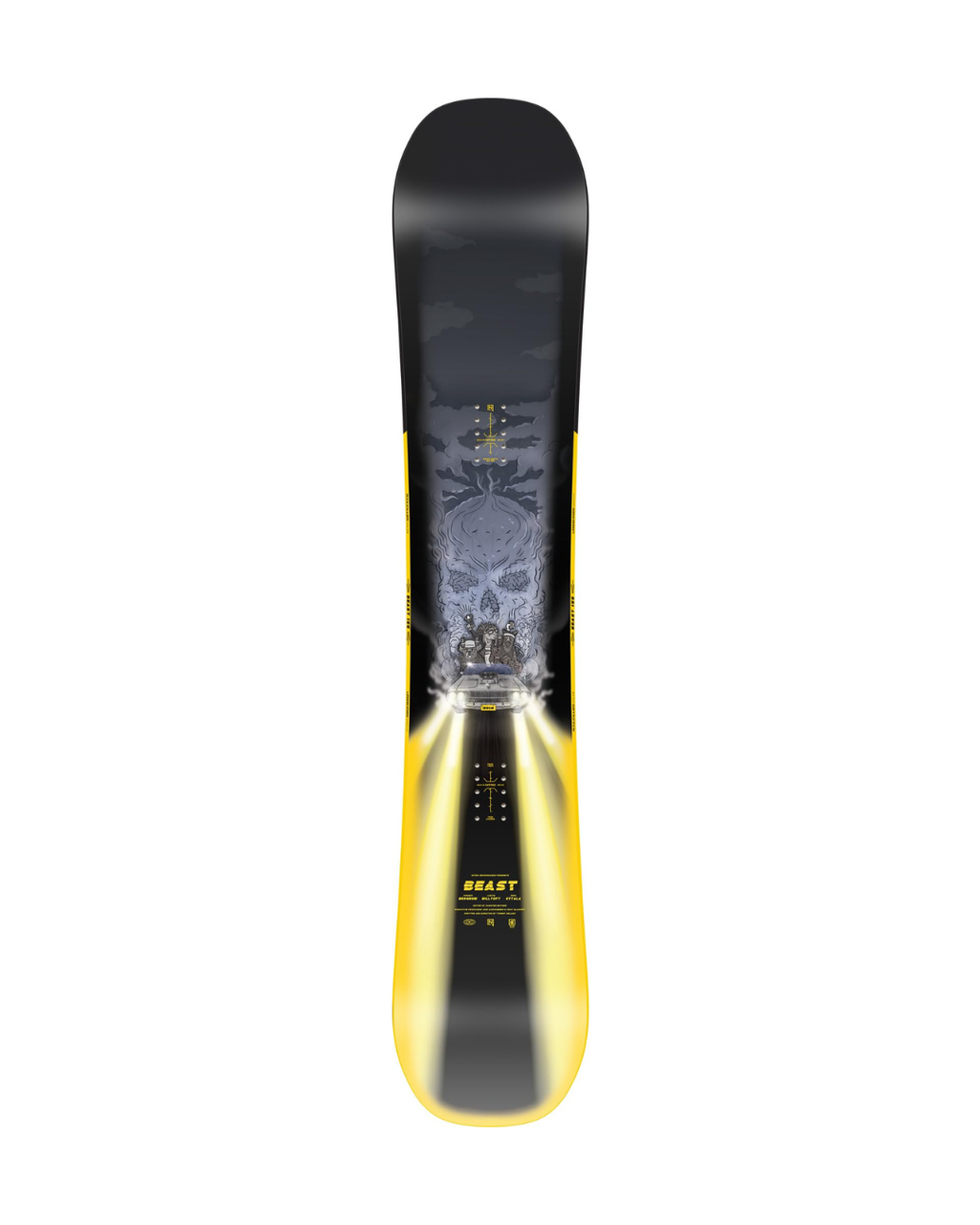Nitro Men's Snowboards Beast '25 Highend Premium Twin Camber Freestyle Boards