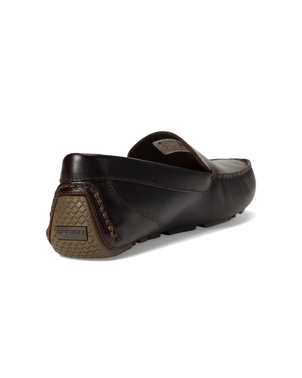 Sperry Davenport Venetian Men's Shoes Dark Brown, Textile/Leather