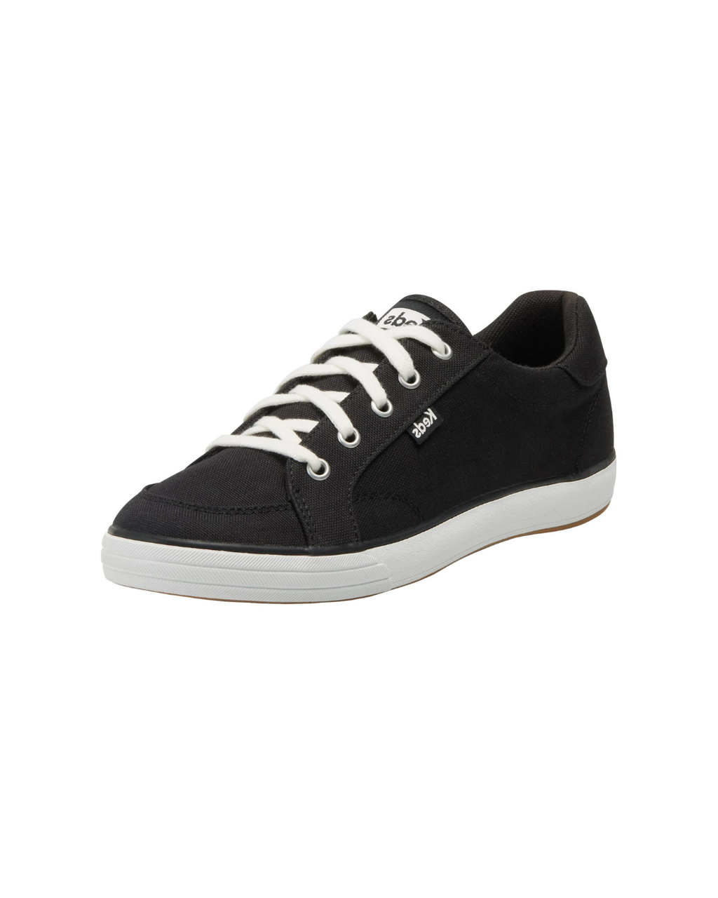 Keds Center 3 Lace Up, Sneaker Womens, Black Canvas