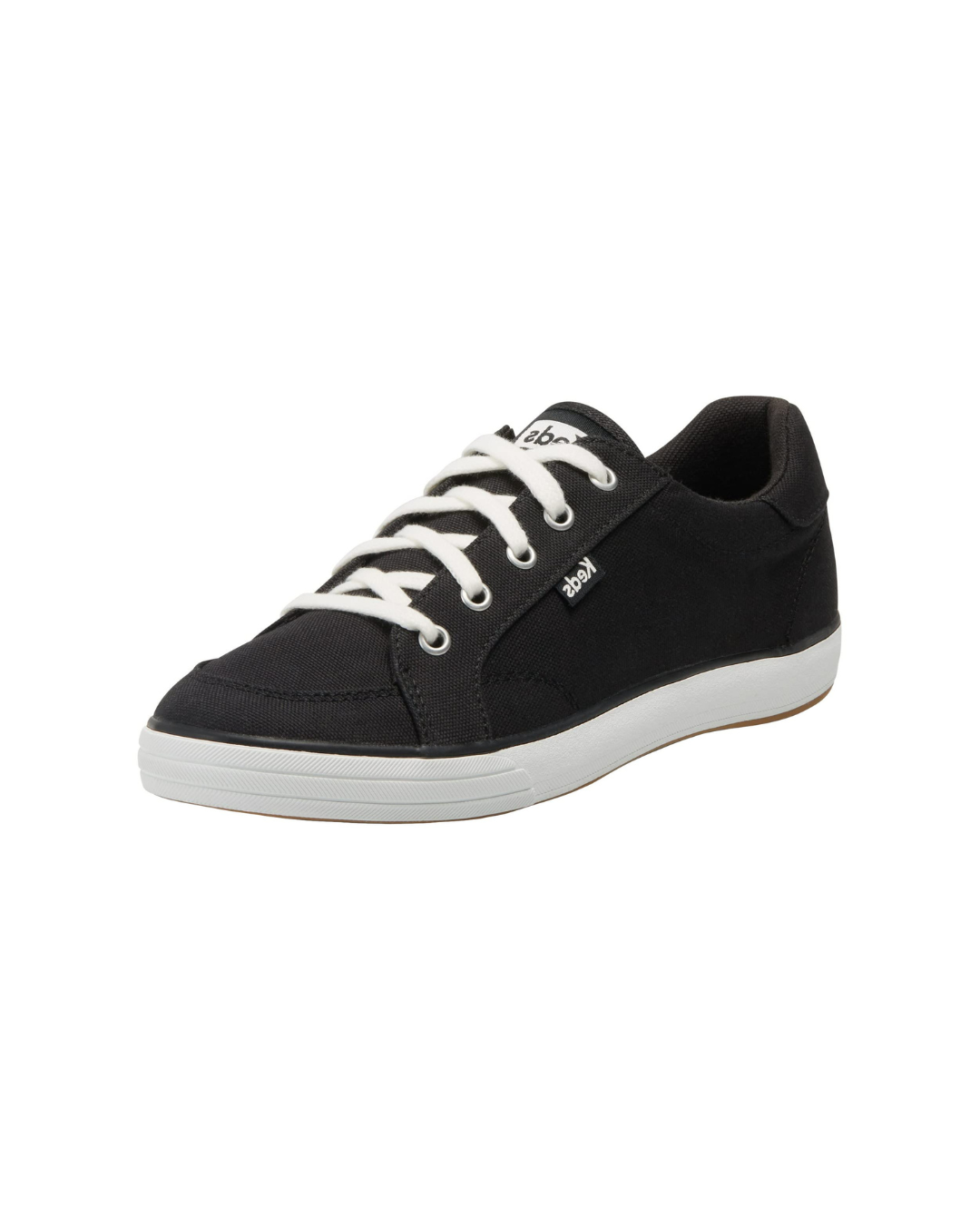 Keds Center 3 Lace Up, Sneaker Womens, Black Canvas