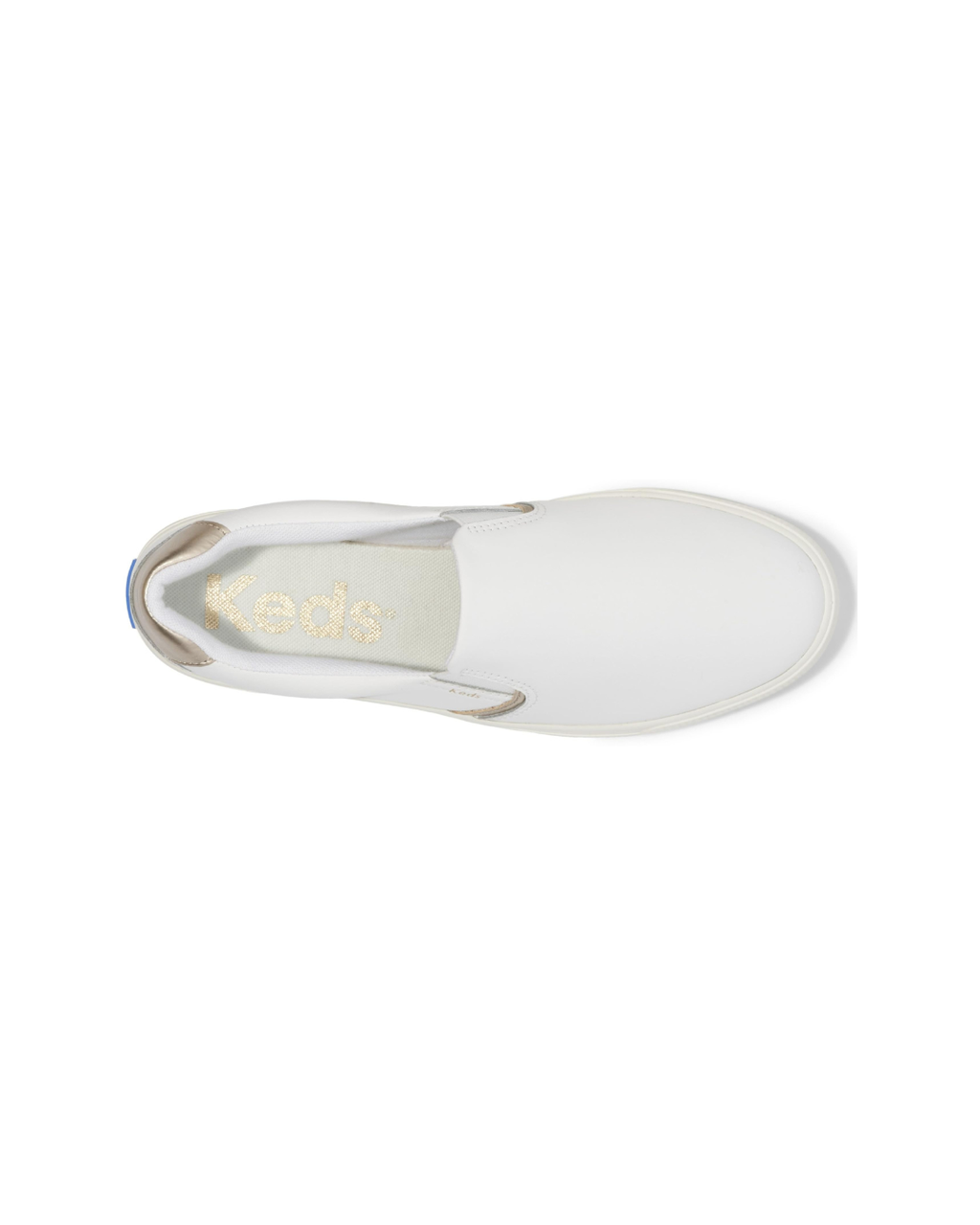 Keds Women's Pursuit Slip ON Sneaker, Egret/Champagne