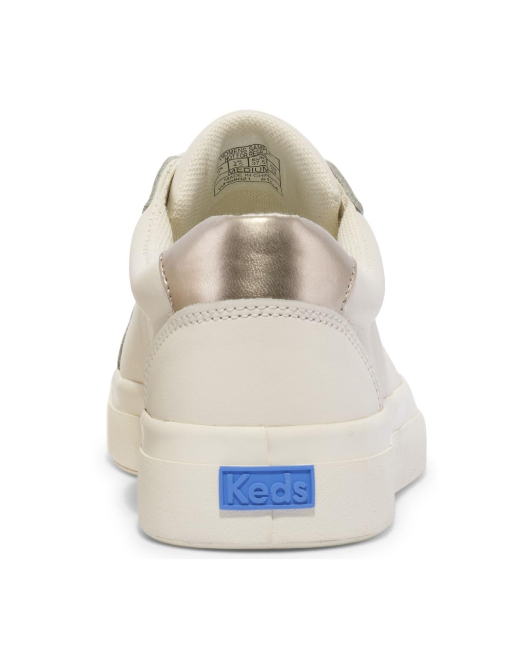 Keds Women's Pursuit Sneaker, Egret/Champagne