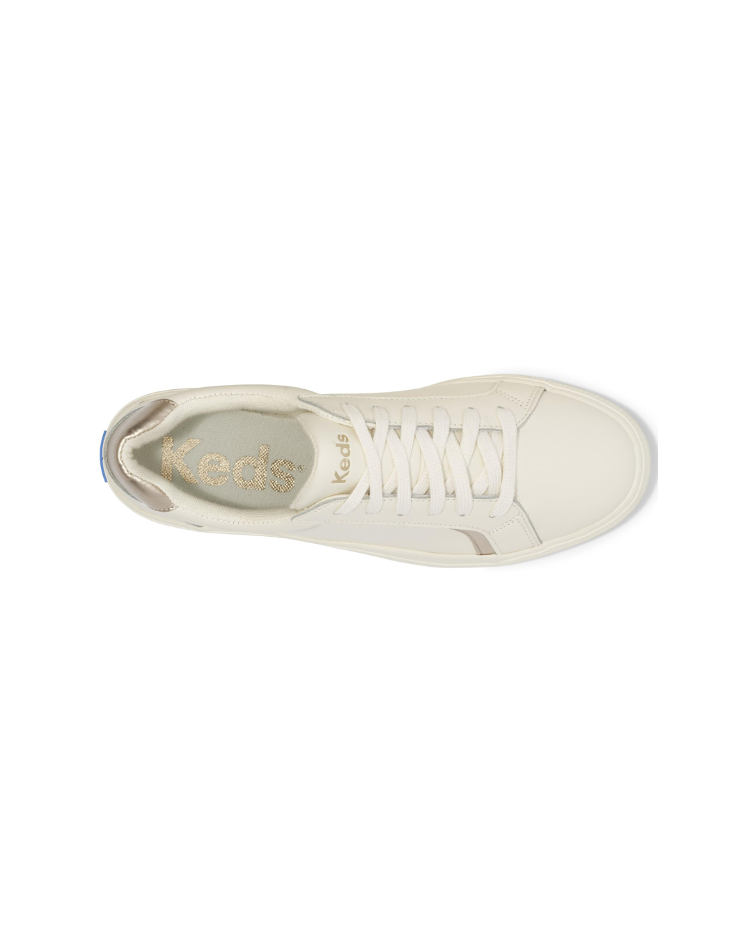 Keds Women's Pursuit Sneaker, Egret/Champagne