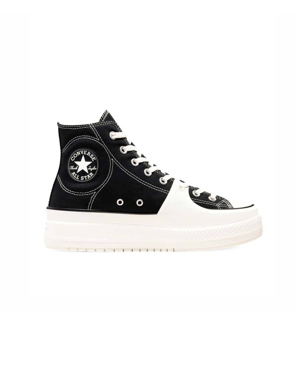 Converse Mens Chuck Taylor All Star Construct, Black / White