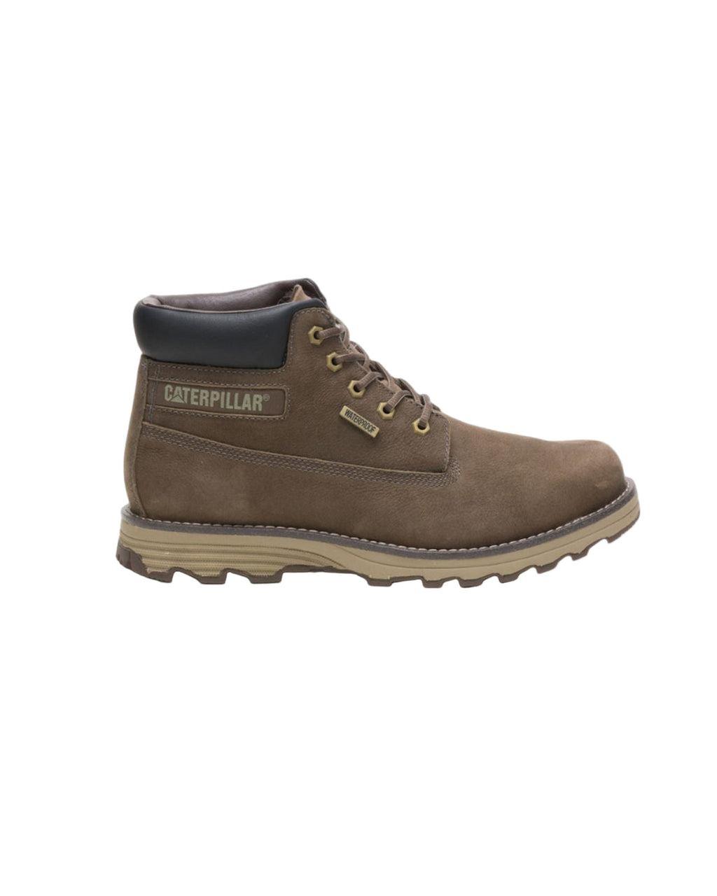 Cat Mens Founder Waterproof TX Boot, Gravity Grey