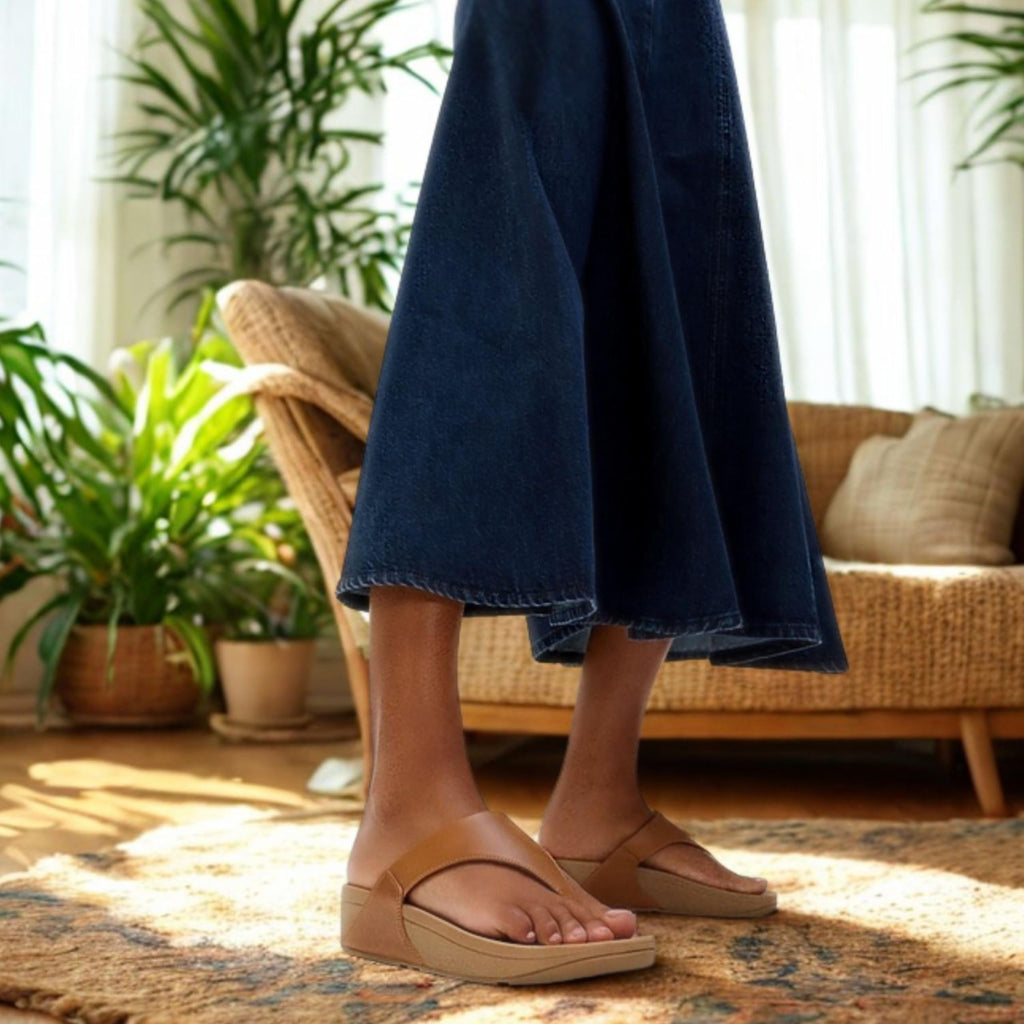 FitFlop LULU Leather Toe-Post