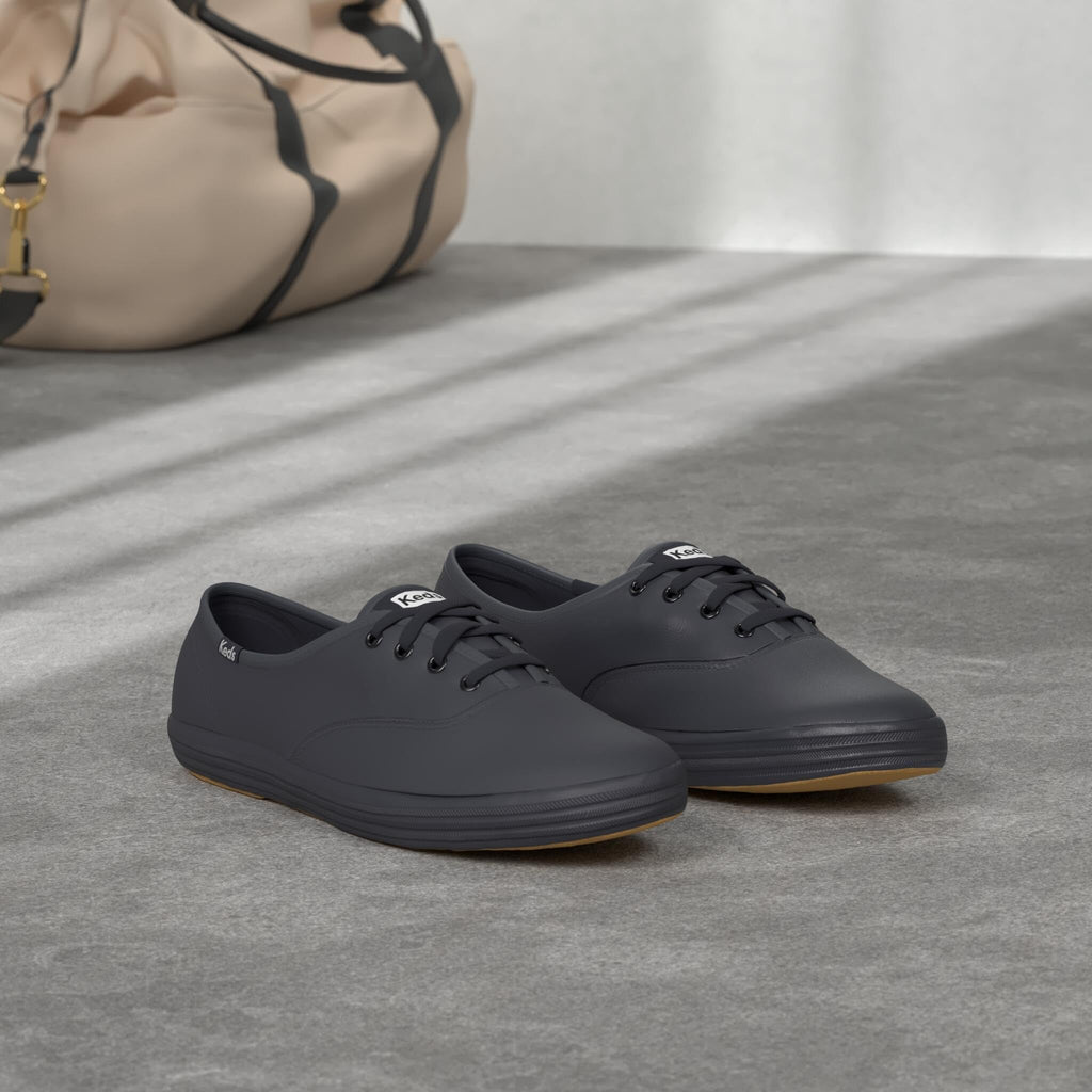 Keds Women's Champion Leather Lace Up Sneaker