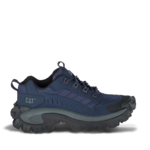 CAT Intruder Blue Nights mesh nubuck upper lateral view