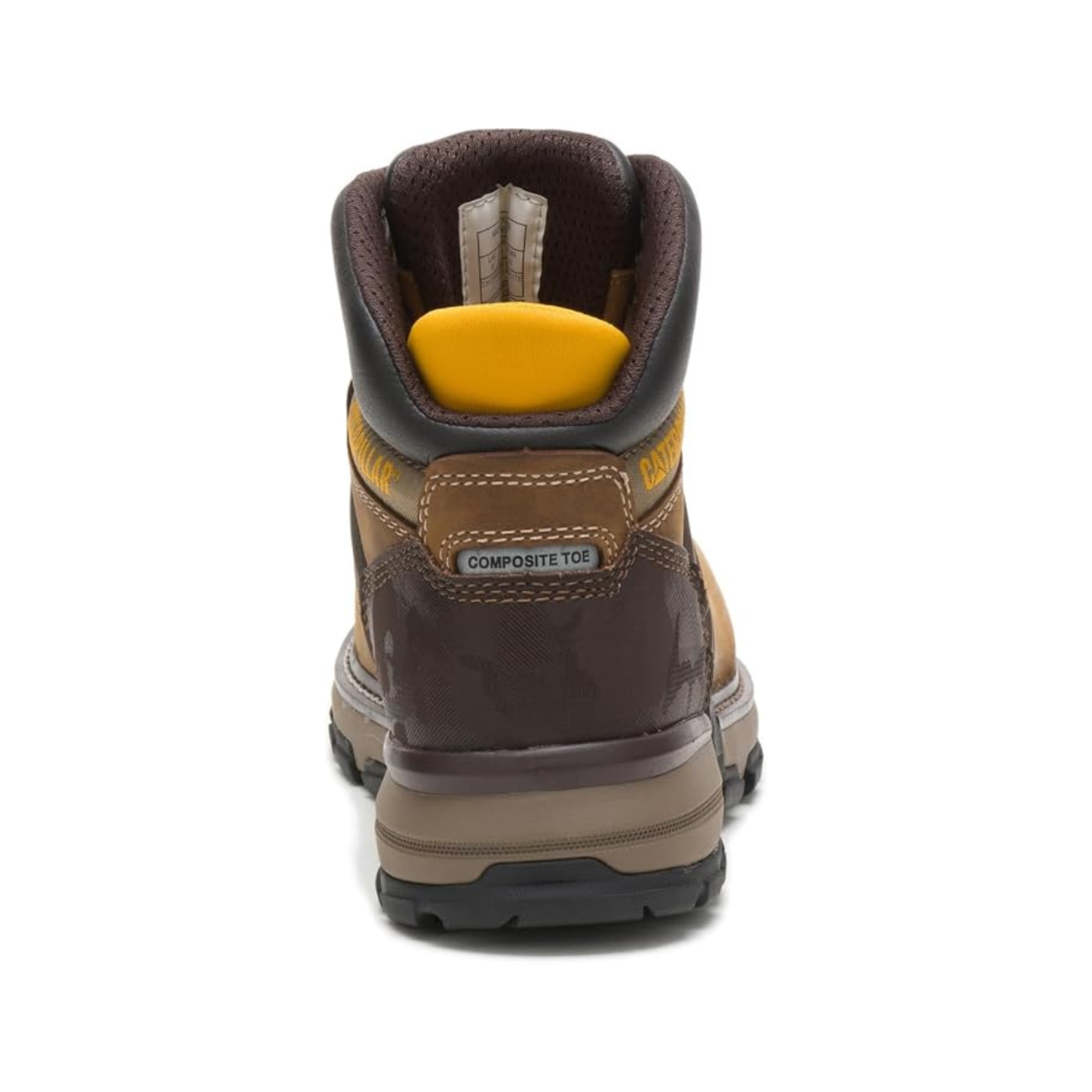 CAT Excavator Superlite WP NT men's work boot in dark beige