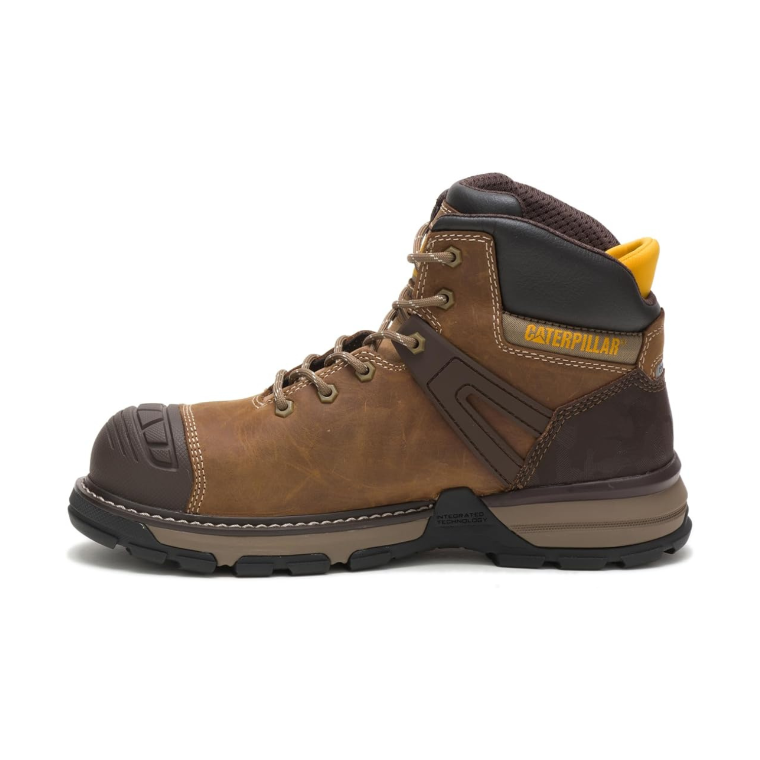 CAT Excavator Superlite WP NT men's work boot in dark beige