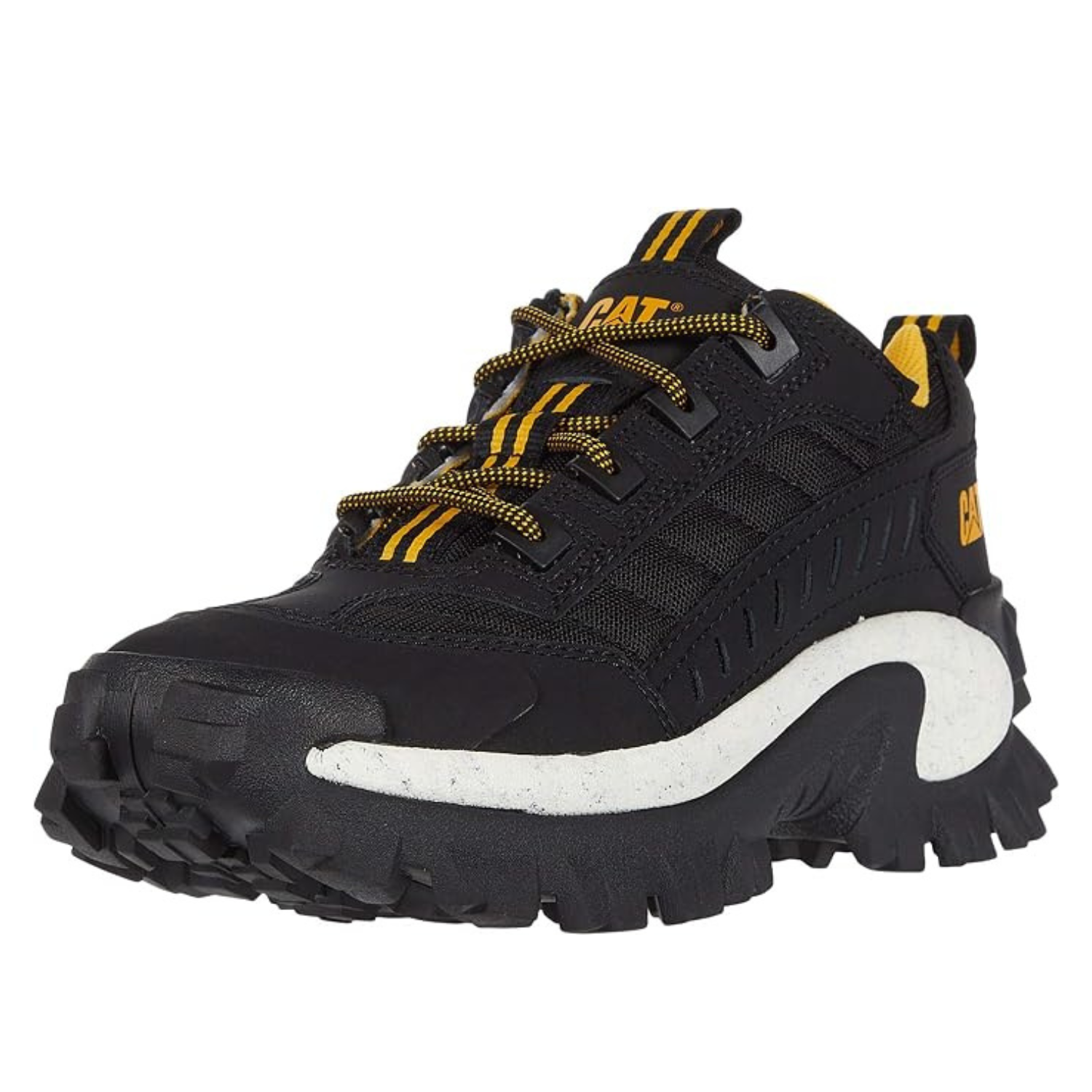 CAT Intruder Black chunky trainer