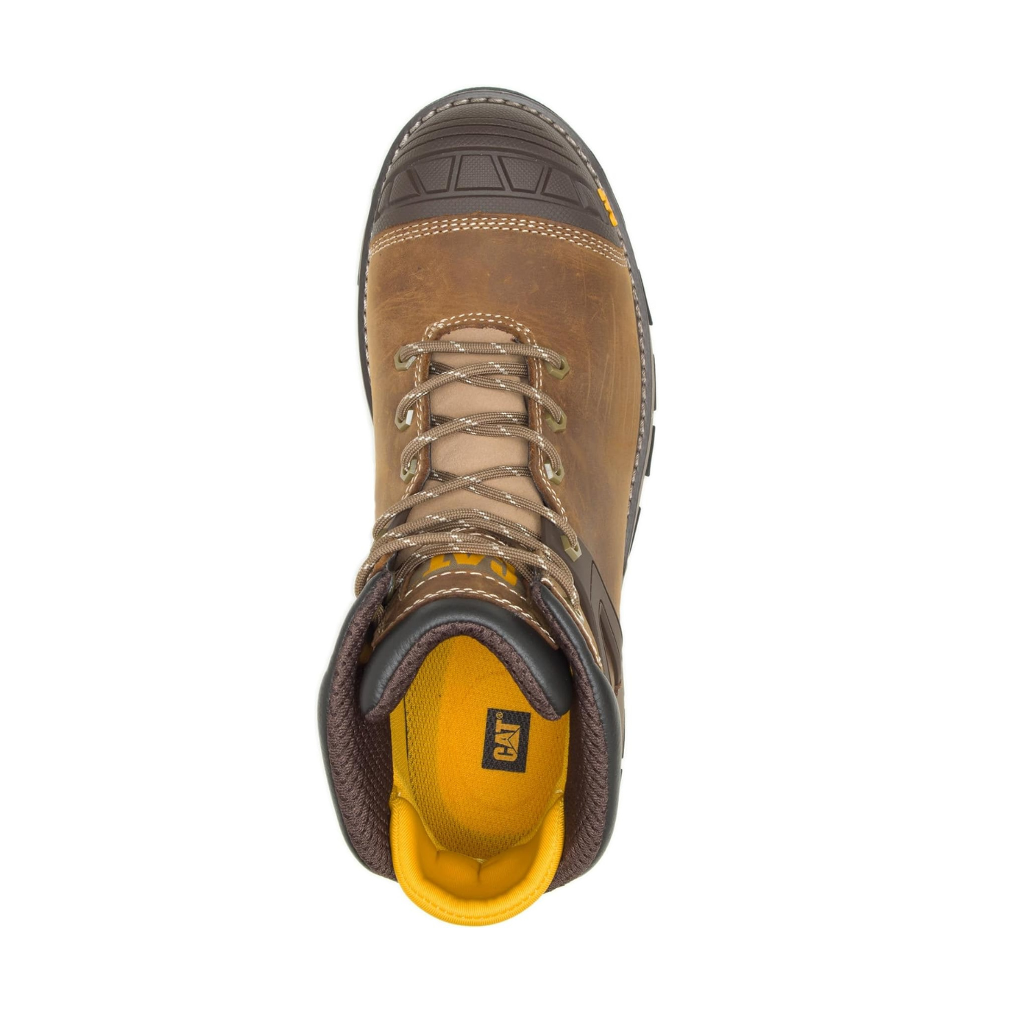 CAT Excavator Superlite WP NT men's work boot in dark beige