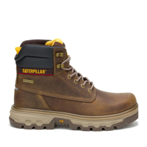 CAT Colorado Equip Pyramid waterproof leather work boot lateral view