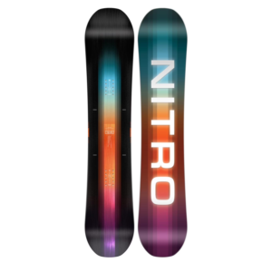 Nitro Team Snowboard -- Teal/Orange/Purple Graphic (F24833117-001)