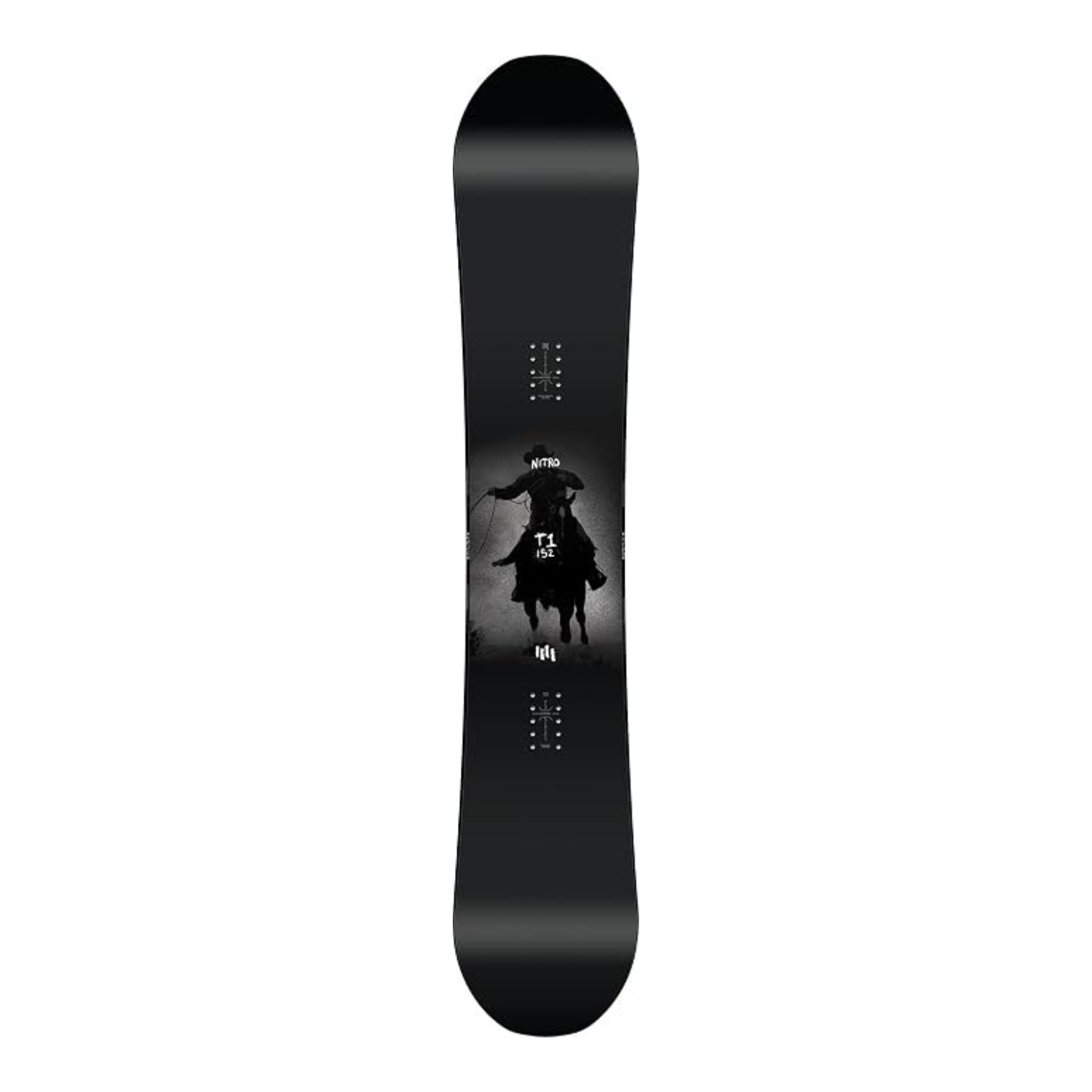 Nitro T1 Snowboard black and Western desert