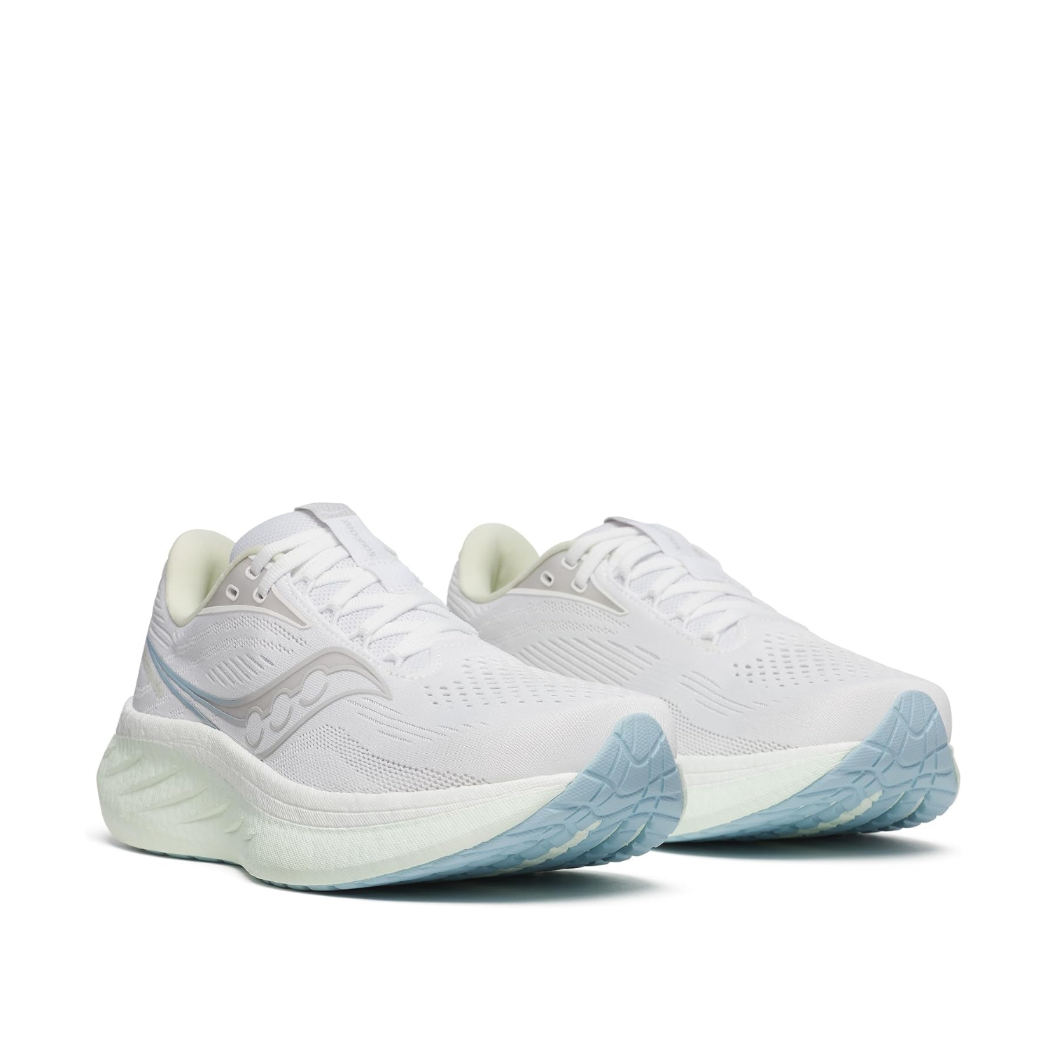 Saucony Ride 18 White Lettuce women's running shoe